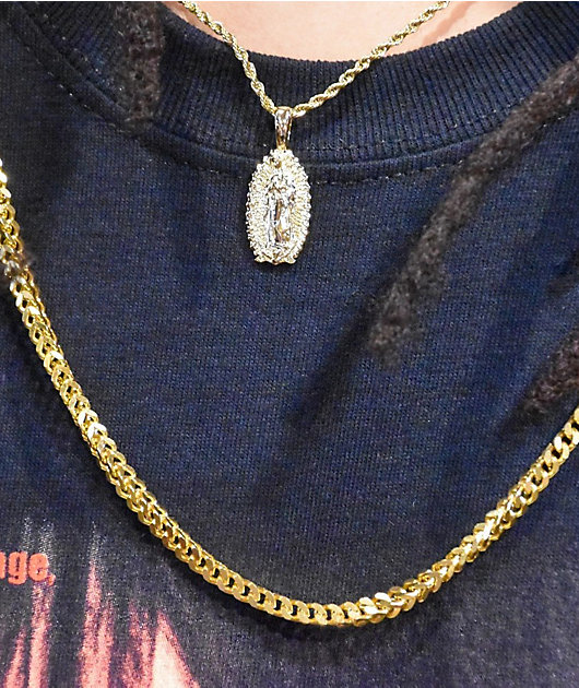 The Gold Gods Franco Box Chain 28" Necklace